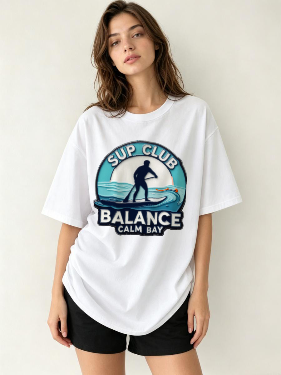 Women'S Formal Evening Wear Tops - T-Shirts Frühling Baumwollfaser Qualität Sanfter Touch