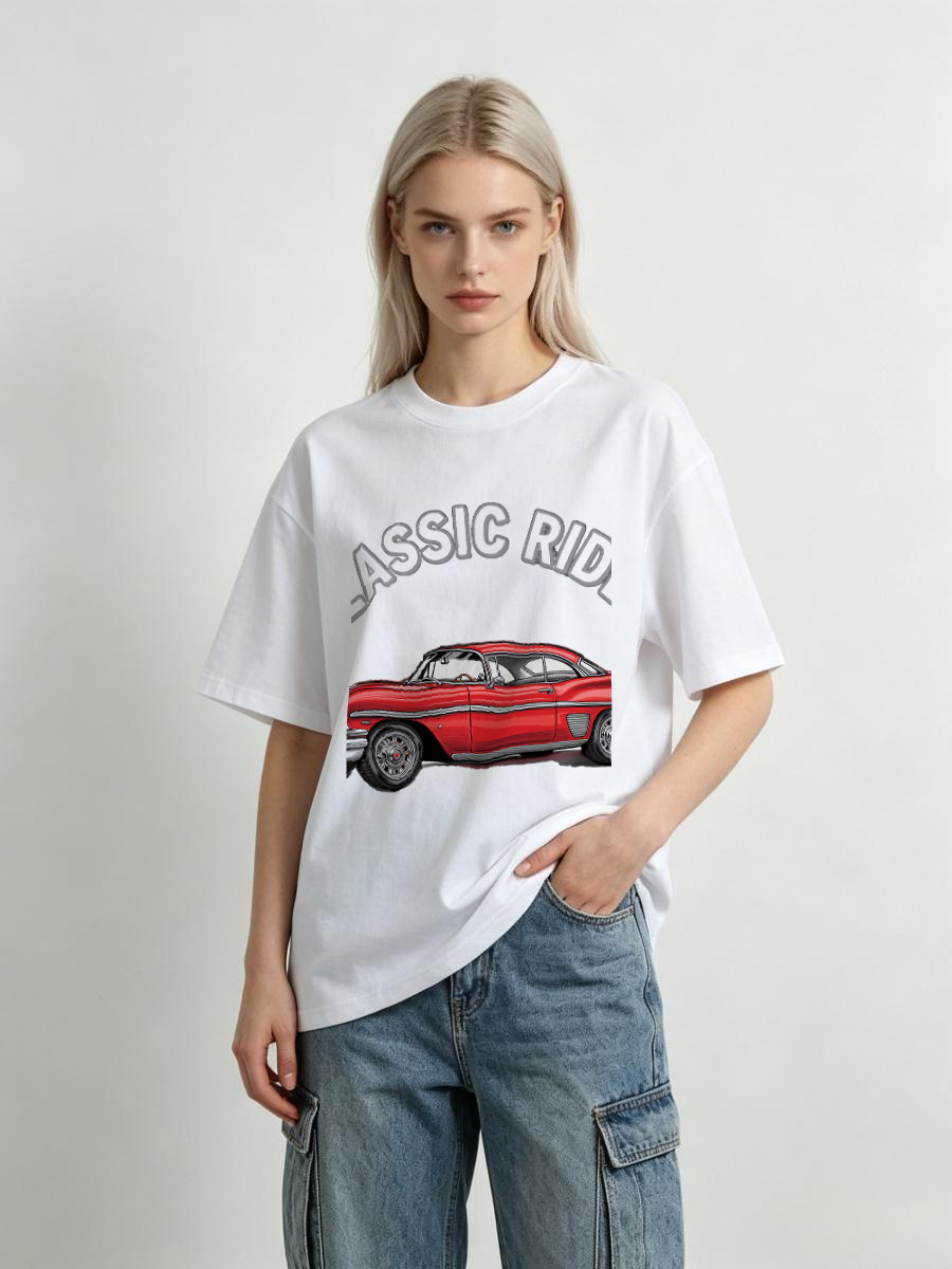 Women'S Formal Evening Wear Tops - T-Shirts für Damen, Phasenmuster, lässig, bequem,