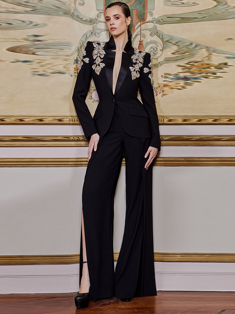 Women'S Formal Wear Suit - HIGH STREET Neuestes 2026 Designer-Anzug-Set für