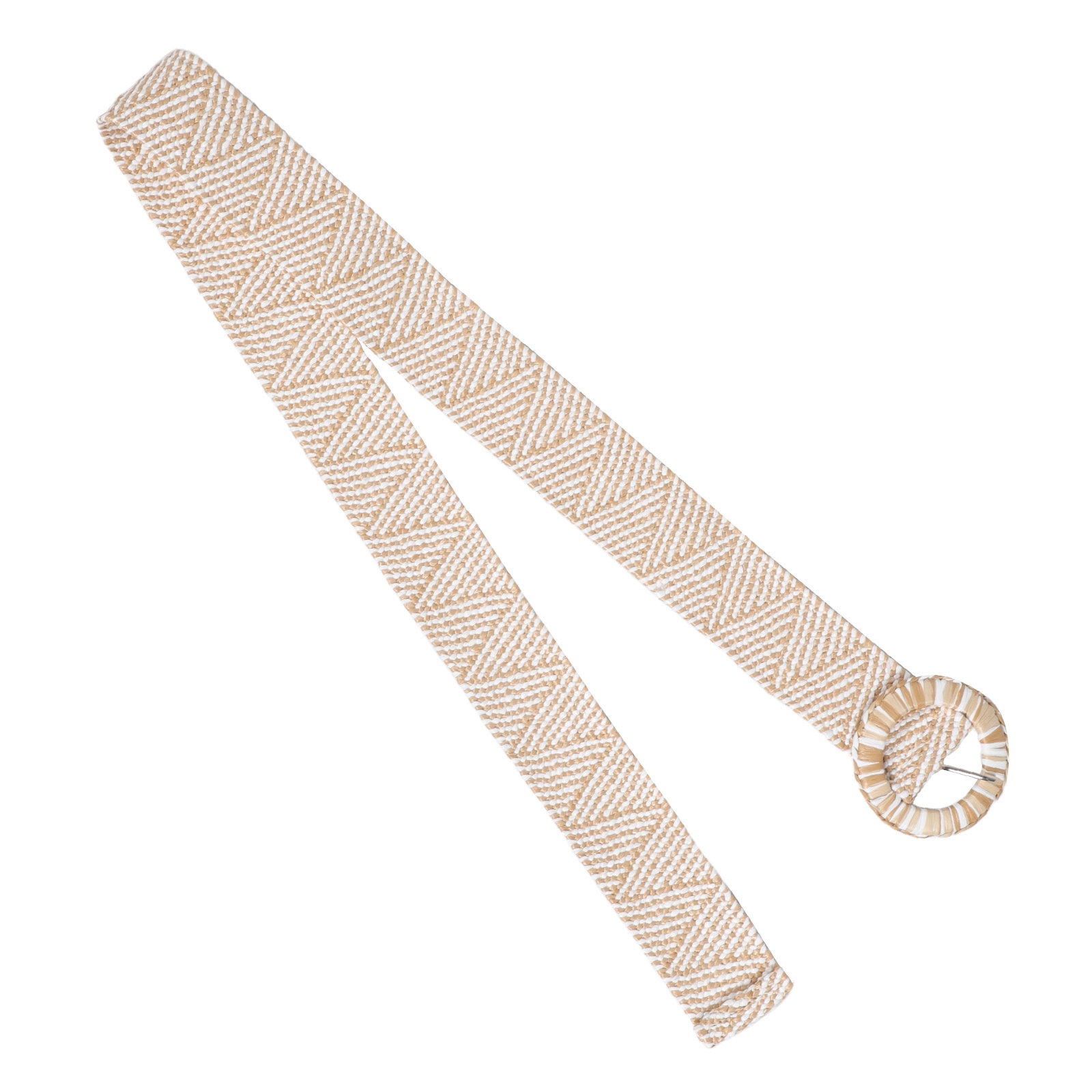Women Formal Wear Belt - PP-Stroh Elastischer Geflochtener Breiter Taillengürtel für