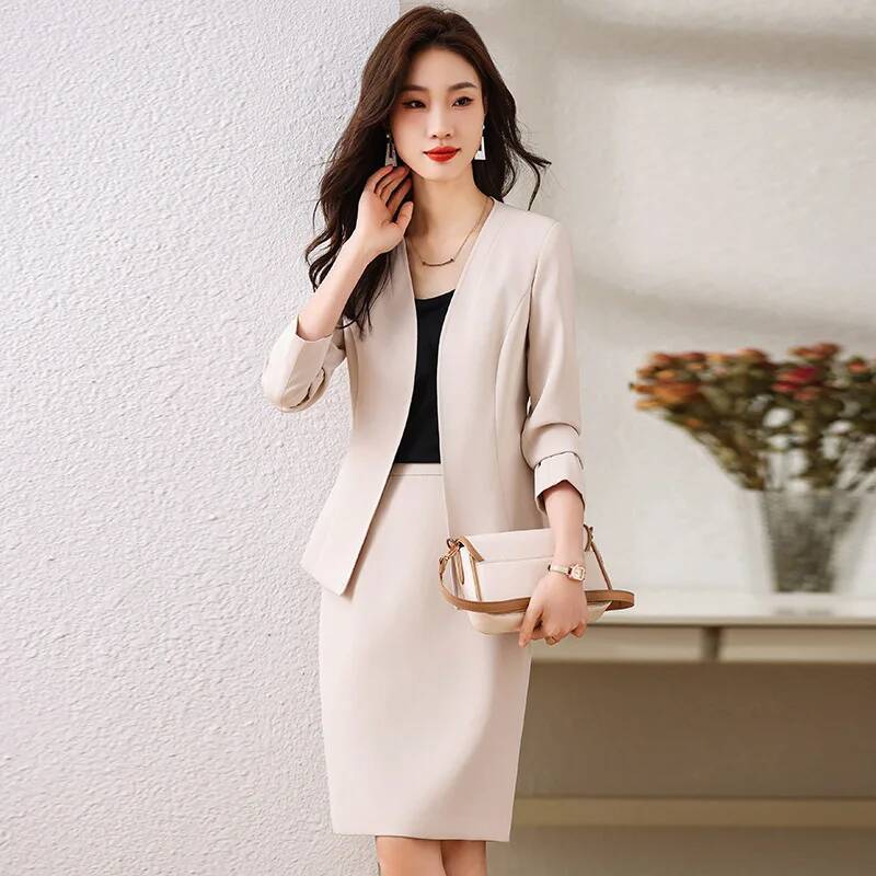 Women Formal Wear Outfits - Formelle Damen-Business-Anzüge mit Rock und Jacken,