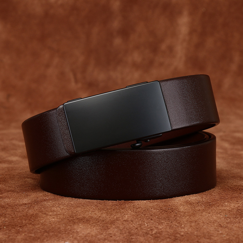 Women Formal Wear Belt - Schlichter Stil Innengürtel mit Zahnlösenfreier Automatikschnalle