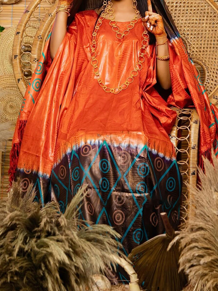 Women Formal Wear For Plus Size - Afrikanisch bedrucktes Kleid: Abendkleid im klassischen