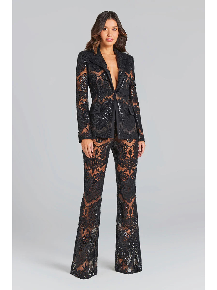Women'S Formal Wear Suit - HIGH STREET Neuestes 2026 Designer Laufsteg-Anzugset