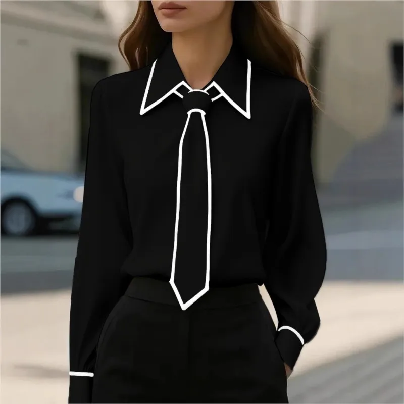 Damenbluse, modisches Hemd, fo – Women'S Formal Wear Suit Bewertung und Preis