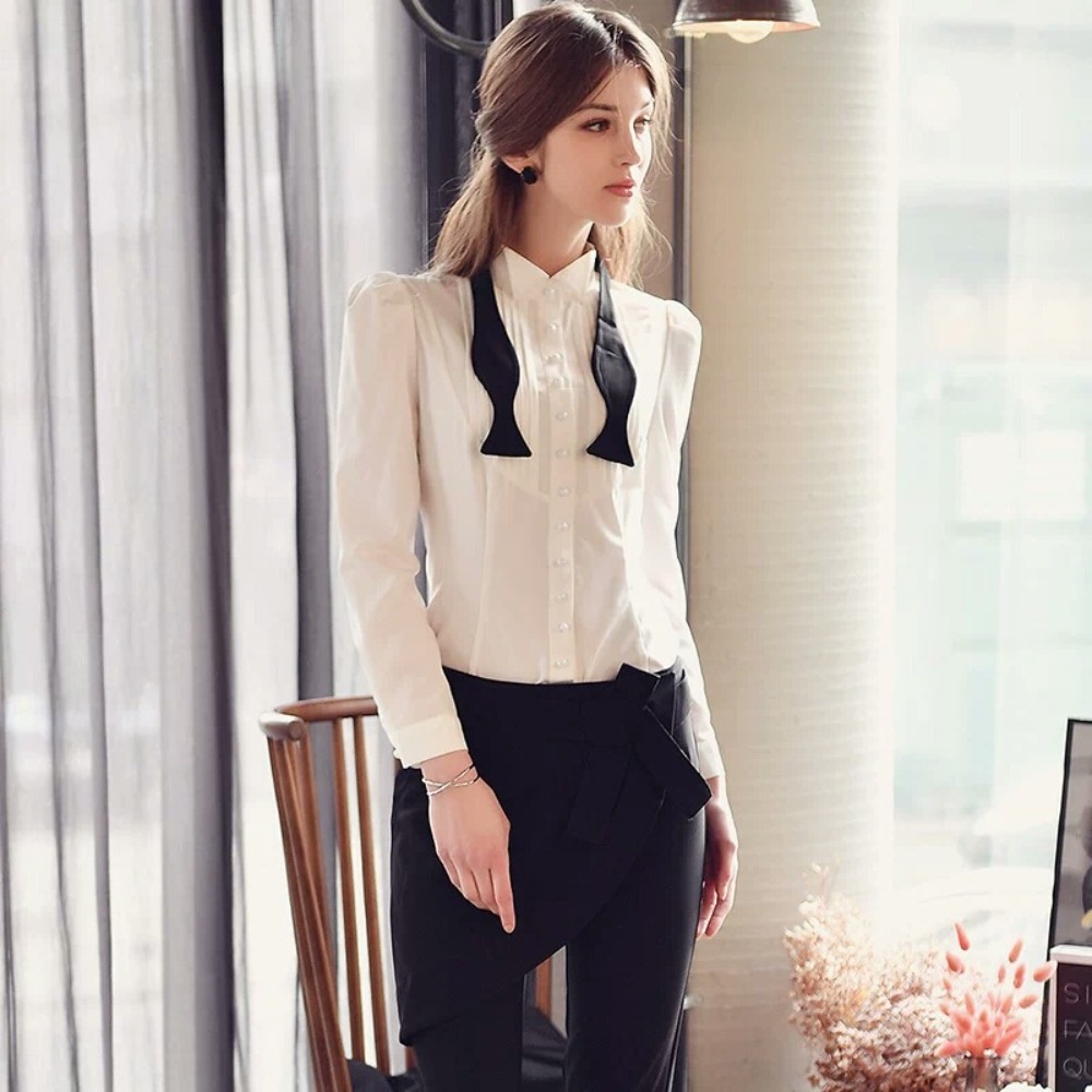 Formale, vorgebundene, verstel – Women Formal Wear With Tie Bewertung und Preis