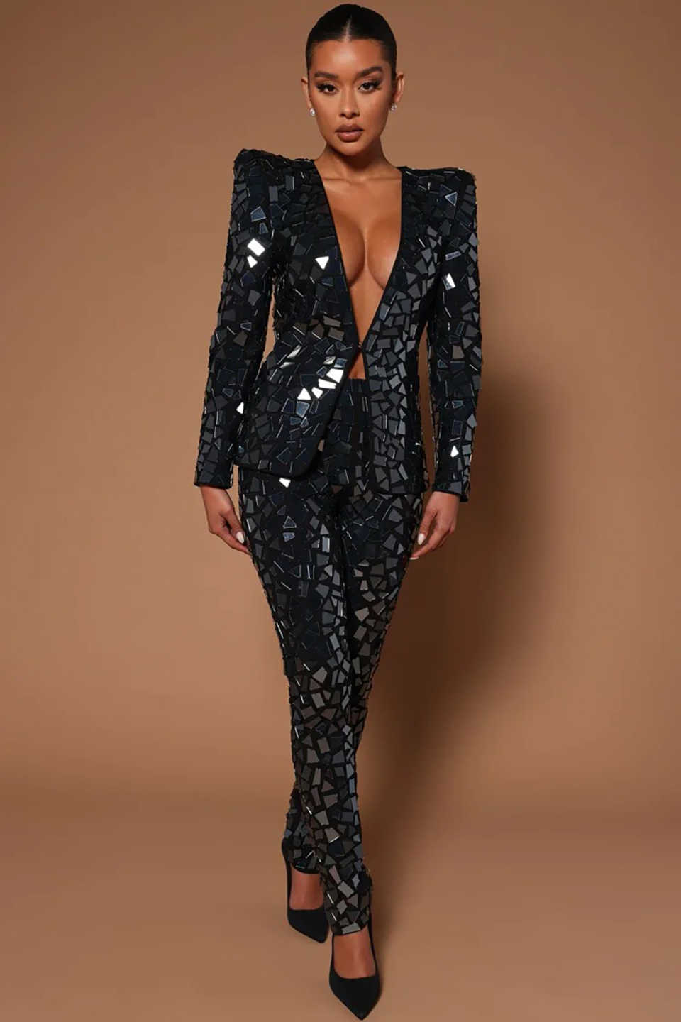 Designer Big Diamonds Damenhos – Women Formal Wear With Tie Bewertung und Preis