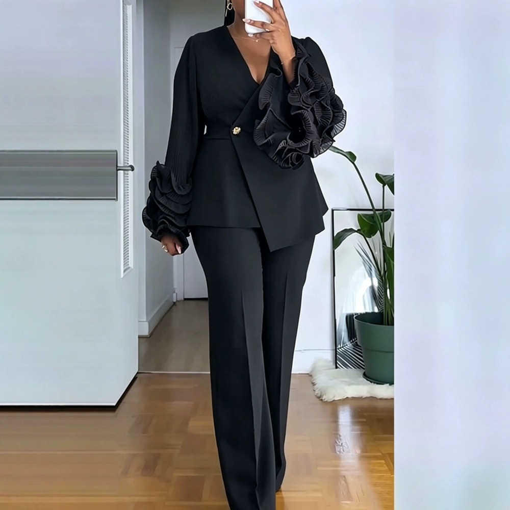 Zweiteiliger Hosenanzug für Da – Women'S Formal Wear Suit Bewertung und Preis